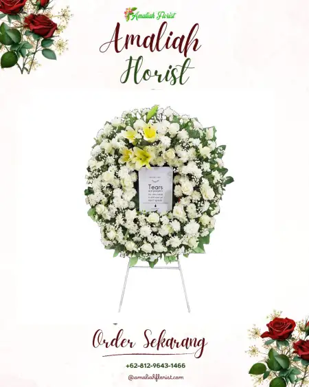 Krans Bunga Duka Jangka Buaya